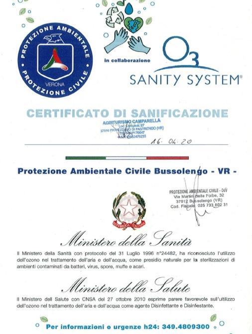Agriturismo Camparella Pastrengo Eksteriør billede